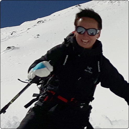 Portrait de Carole, gérante Ski Top